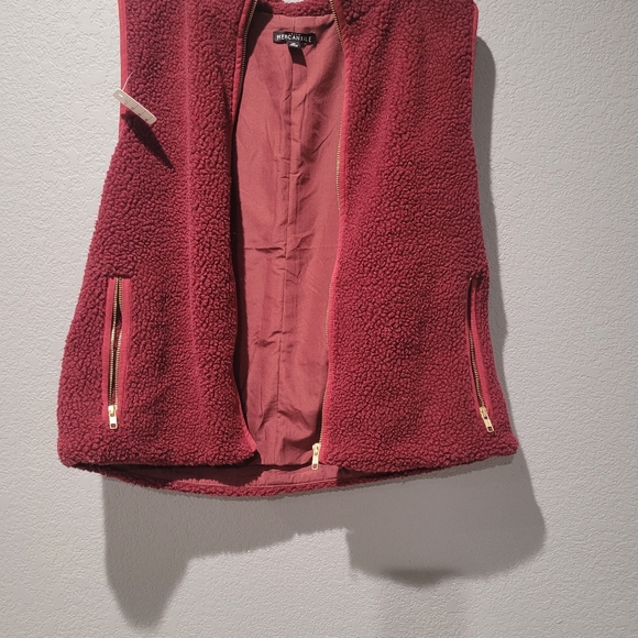 Wine color J. Crew vest size medium - Picture 2 of 6